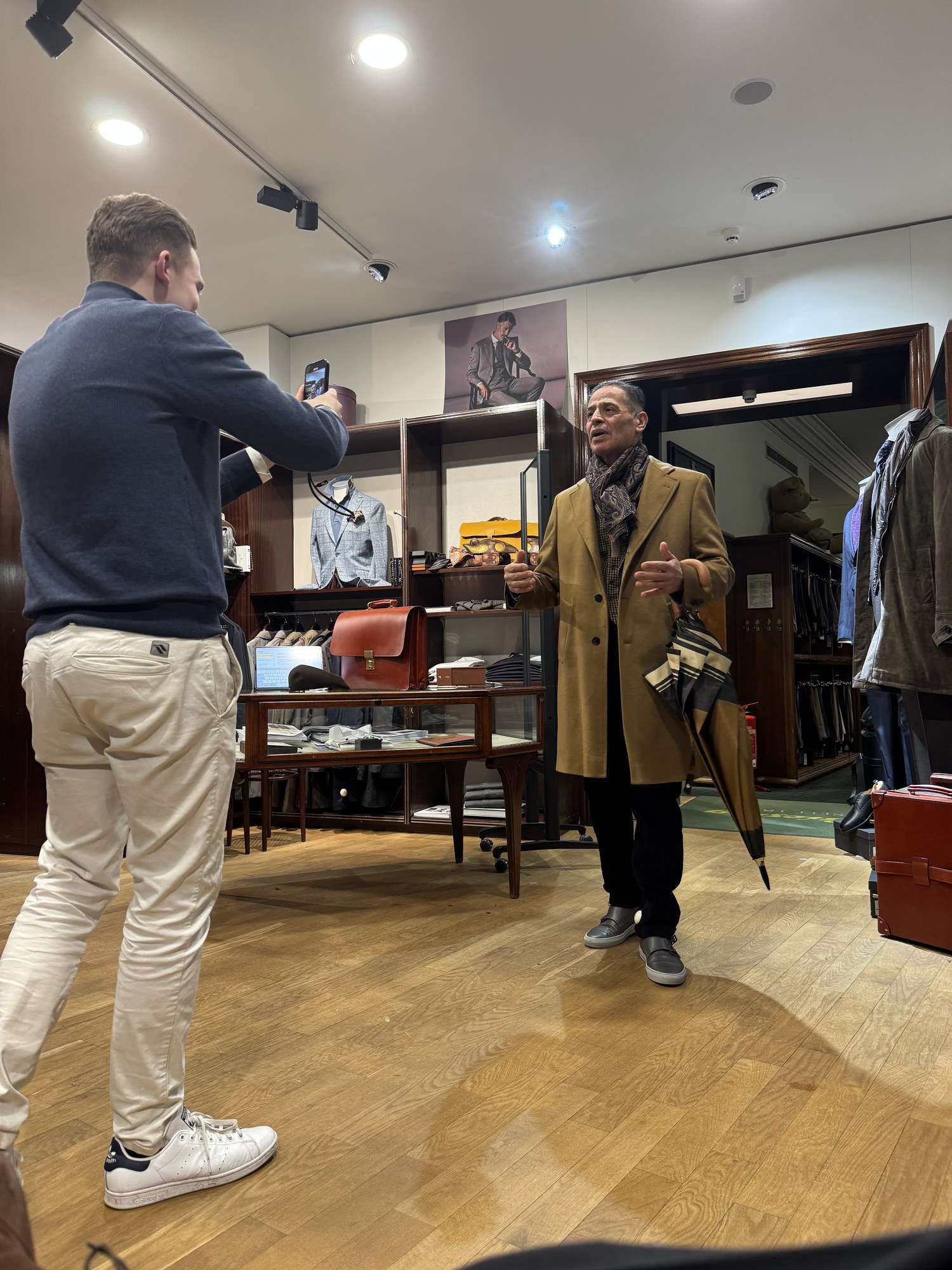 Behind-the-scenes bei einem unserer Kunden — Studio-Setup on Location